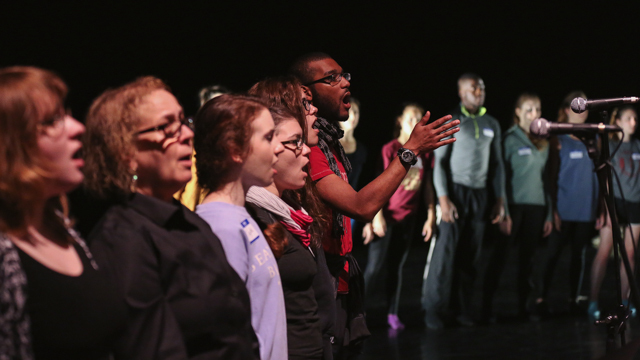 FSU students and Tallahassee Civic Chorale perform <i>SHORE</i>’s work-in-progress