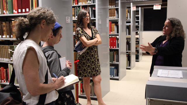 HIJACK meets with Associate Dean of Libraries for Special Collections & Archives Katie McCormick at Strozier Library
