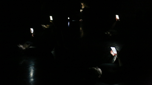 FSU students perform in work-in-progress showing with cell phones