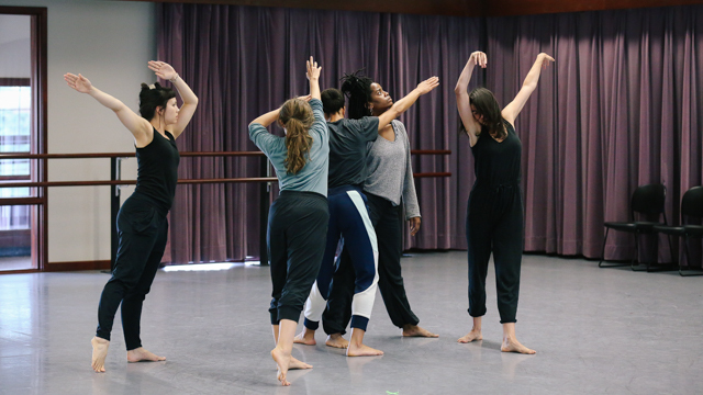 Dancers rehearse for <i>Iron Jane</i>