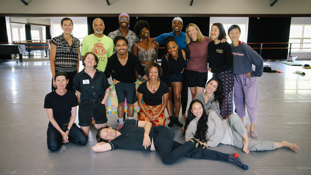 Group Photo of most of the MANCC Forward Dialogue artists and facilitators on the lab's closing day