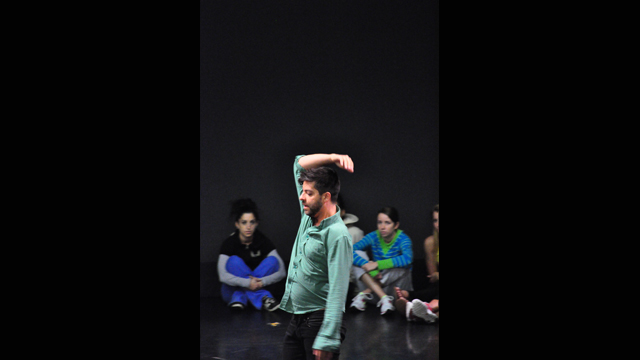 Gutierrez performs at FSU School of Dance Forum.