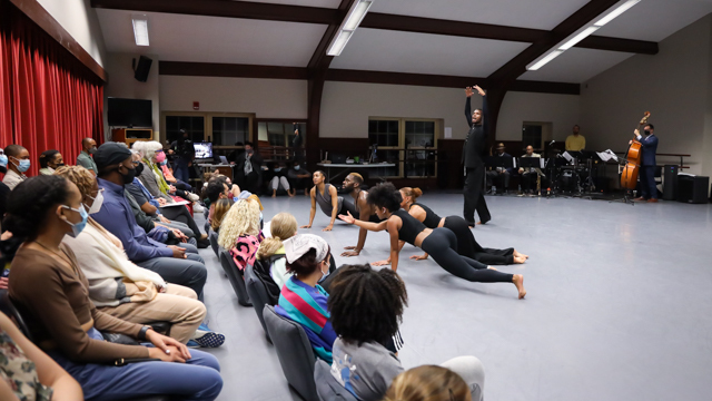 Dancers perform a showing for FSU and Tallahassee community members
