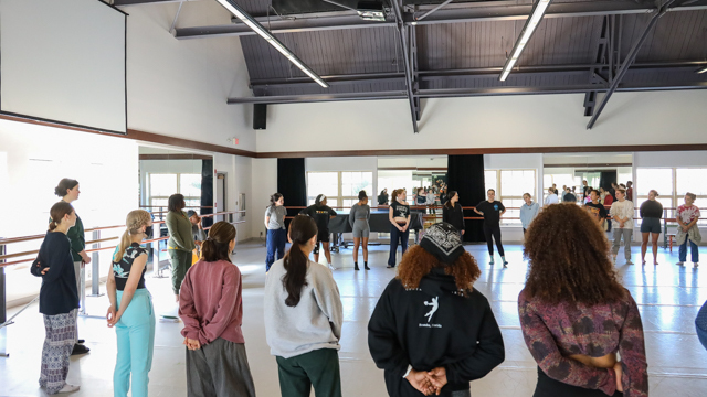 FSU dance students engage in Black Dance Improvisation Workshop