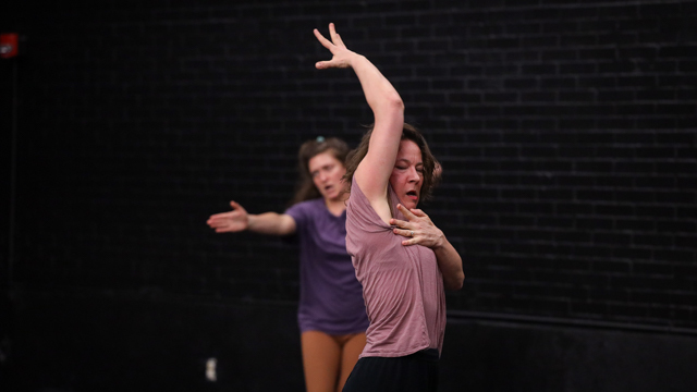 Molly Poerstel in <em>Family Happiness</em> open rehearsal
