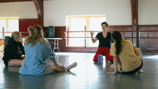 Julie Crothers invites FSU School of Dance students into the process